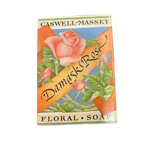 Caswell Massey Damask Rose Floral Soap, 1 Bar